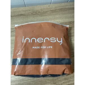 Innersy Women's 3X Hipster Panties 5 pk Black Cotton Spandex XX